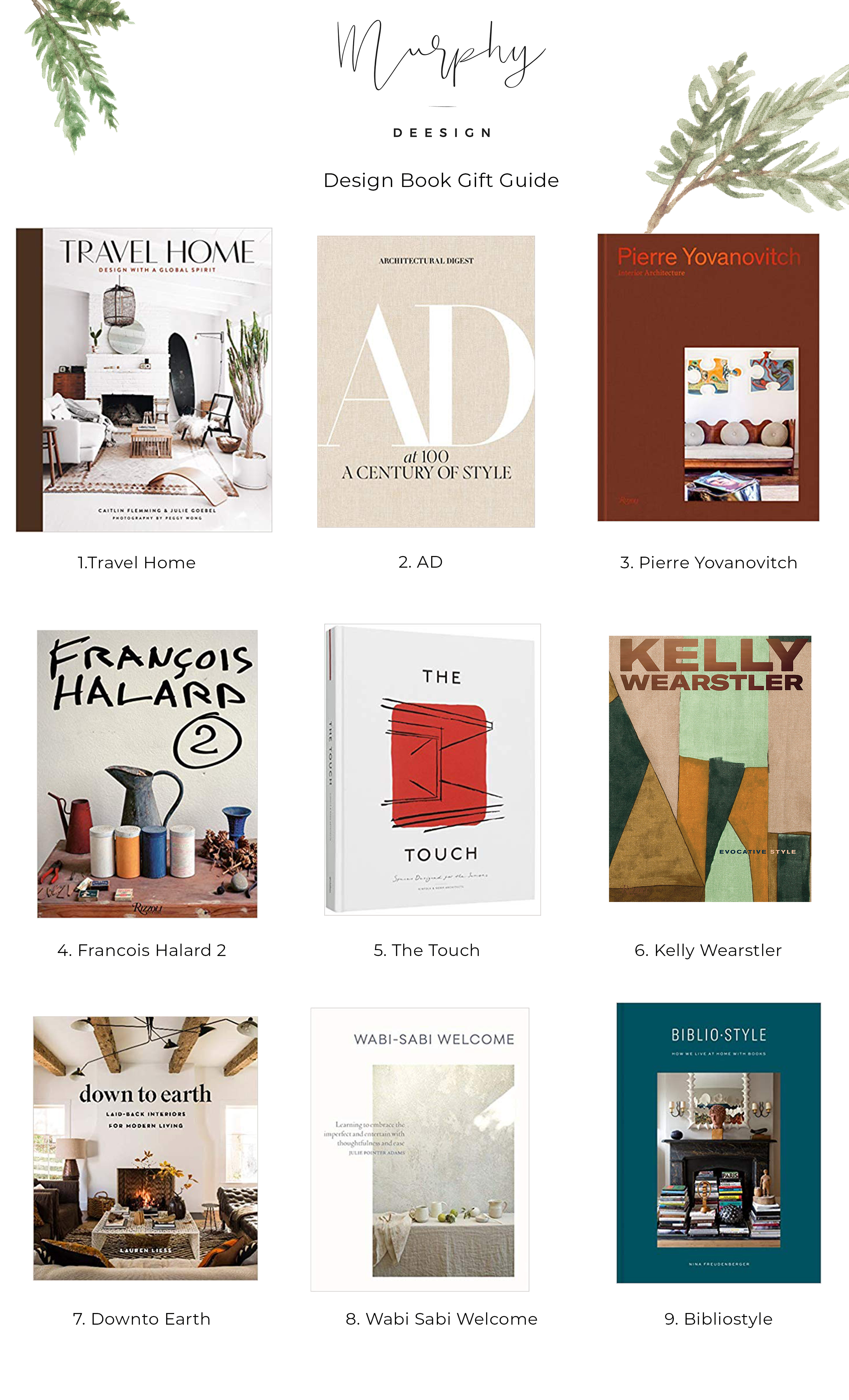 Murphy Deesign, Design Book Gift Guide