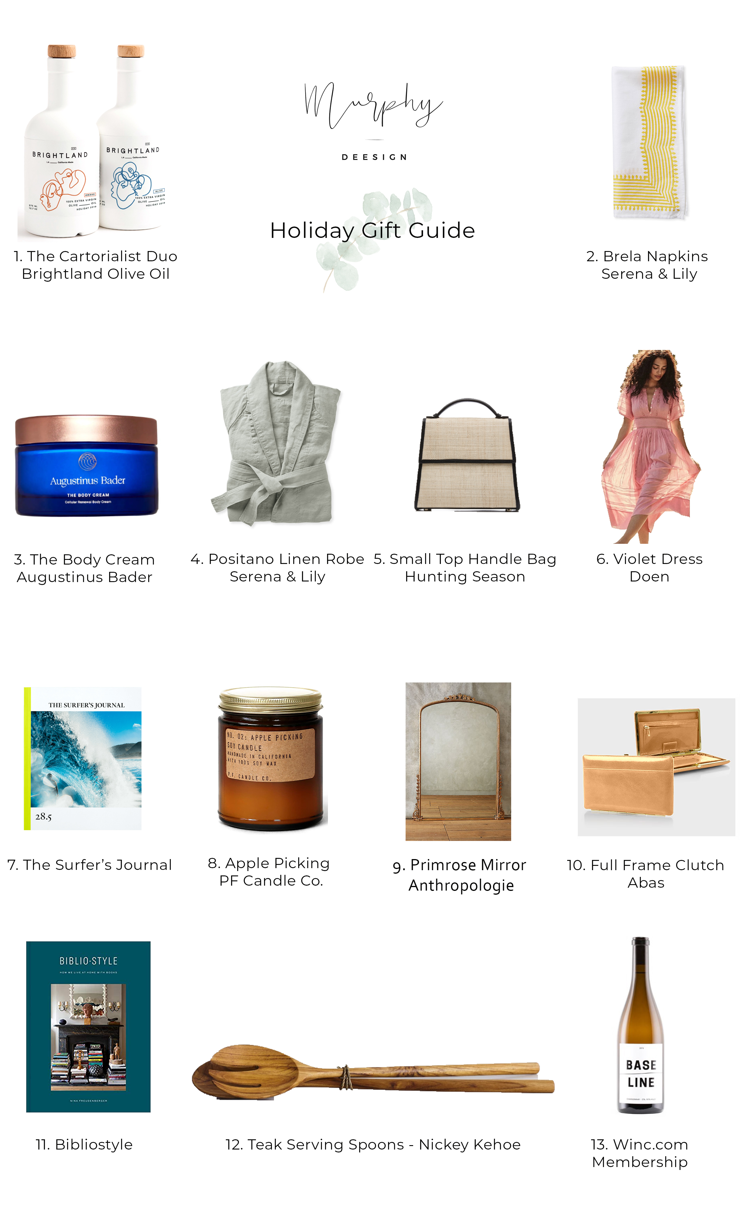 Murphy Deesign My Favorite Things Holiday Gift Guide